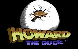 File:Howard the Duck - C64 - Title Screen.png