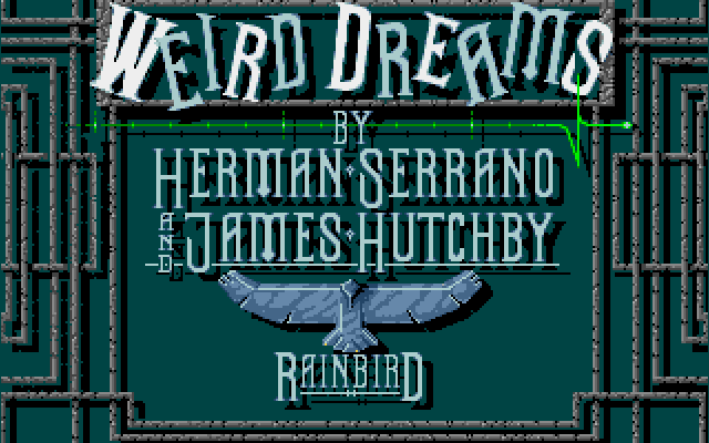 File:Weird Dreams - AMI - Title Screen.png