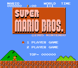 Super Mario Bros. - NES - Title.png