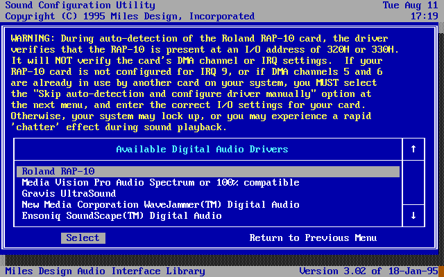 File:Zoop - DOS - Audio Setup - Sound 2.png