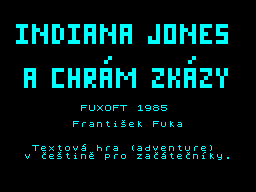 Indiana Jones a Chrám zkázy - ZXS - Title.png