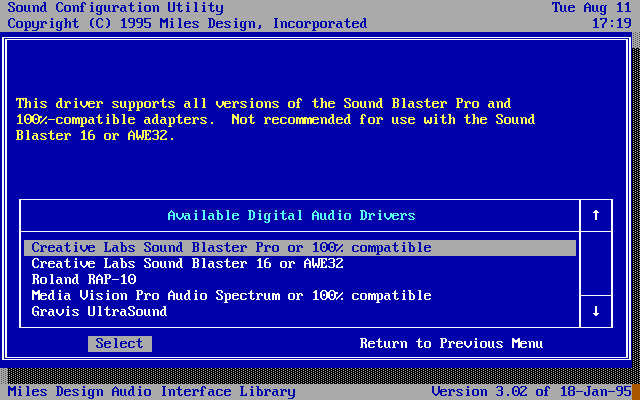 File:Zoop - DOS - Audio Setup - Sound 1.png