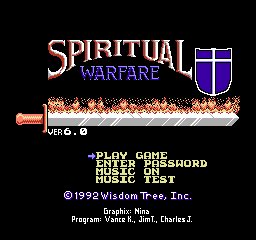 Spiritual Warfare - NES - Title Screen.png