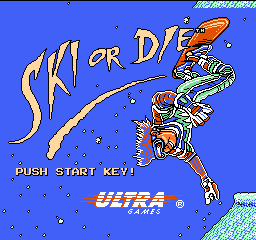 Ski or Die - NES - Title Screen.png