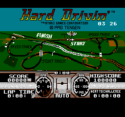 Hard Drivin' - NES - Title Screen.png