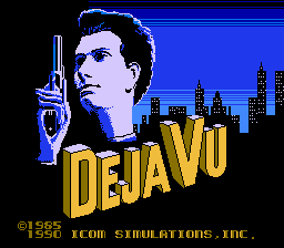 Deja Vu - NES - Title.png