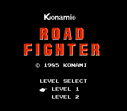 Road Fighter - NES - Title Screen.png