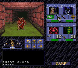 Eye of the Beholder - SNES - Frightening Dungeon.png