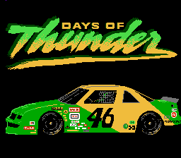 Days Of Thunder Mindscape - NES - Title Screen.png