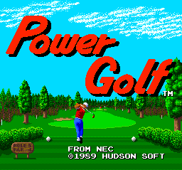 Power Golf - TG16 - Title Screen.png