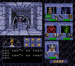 Eye of the Beholder - SNES - Cold Stone Walls.png