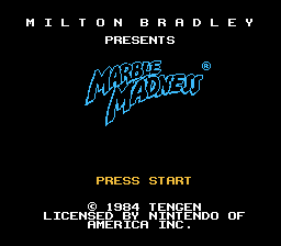 Marble Madness - NES - Title.png