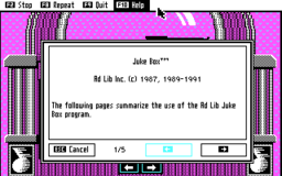 AdLib - DOS - Juke Box Help - 1.png
