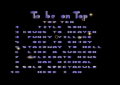 To be on Top - C64 - Solo Spectacule.png