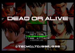 Dead or Alive - PS1 - Menu.png
