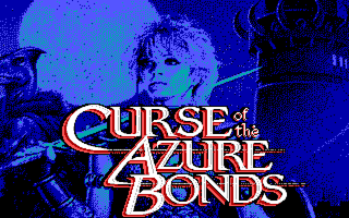 Curse of the Azure Bonds - DOS - Title Screen.PNG