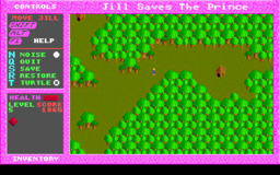 Jill of the Jungle - Jill Saves The Prince - DOS - Map.png