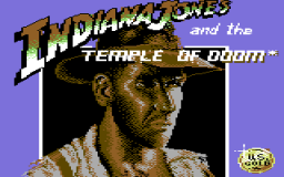 Indiana Jones and the Temple of Doom - C64 - Title Screen.png
