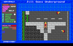 Jill of the Jungle - Jill Goes Underground - DOS - Level 3.png