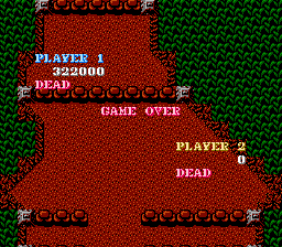Guerrilla War - NES - Game Over.png