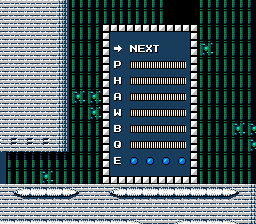 Mega Man 2 - NES - Weapons.png
