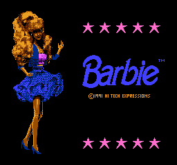 Barbie - NES - Title Screen.png