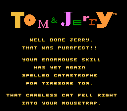 Tom & Jerry - NES - Ending.png