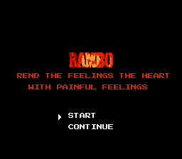 Rambo - FC - Title Screen.png