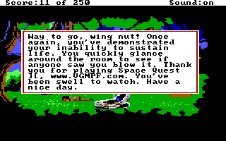 File:Space Quest 2 - DOS - Game Over.png