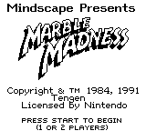 Marble Madness - GB - Title Screen.png