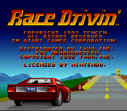 Race Drivin' - SNES - Title Screen.png