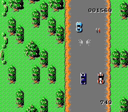 Spy Hunter - NES - Driving.png