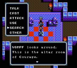 Ultima Quest of the Avatar - NES - Altars.png