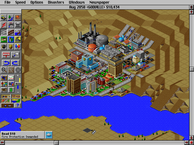 File:Sim City 2000 - DOS - Small City.png