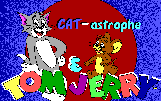 File:Tom & Jerry's Cat-astrophe - DOS - Title.png