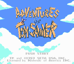 Adventures of Tom Sawyer - NES - Title Screen.png