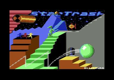 File:StarTrash - C64 - Title.png