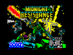 Midnight Resistance - ZXS - Title Screen.png