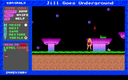 Jill of the Jungle - Jill Goes Underground - DOS - Level 0.png