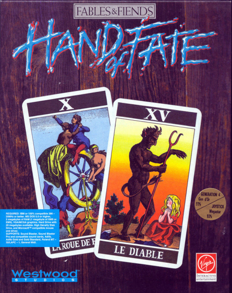 File:The Legend of Kyrandia - Book Two - Hand of Fate - DOS - France 1.jpg