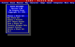 Game-Maker - DOS - Menu.png