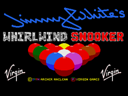 Jimmy White's Whirlwind Snooker - SMD - Title Screen.png