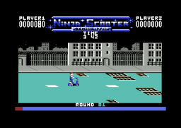 Ninja Scooter Simulator - C64 - Start.png
