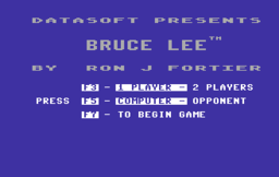Bruce Lee - C64 - Menu.png