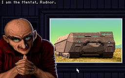 Dune II - DOS - Mentat Radnor.png