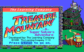 Treasure Mountain - DOS - Title.png