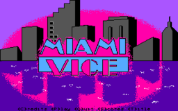 Miami Vice - DOS - Title Screen.png